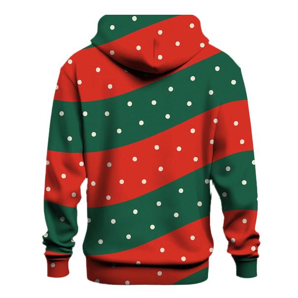 Diagonal Snow Drift Bands lightweight hoodies