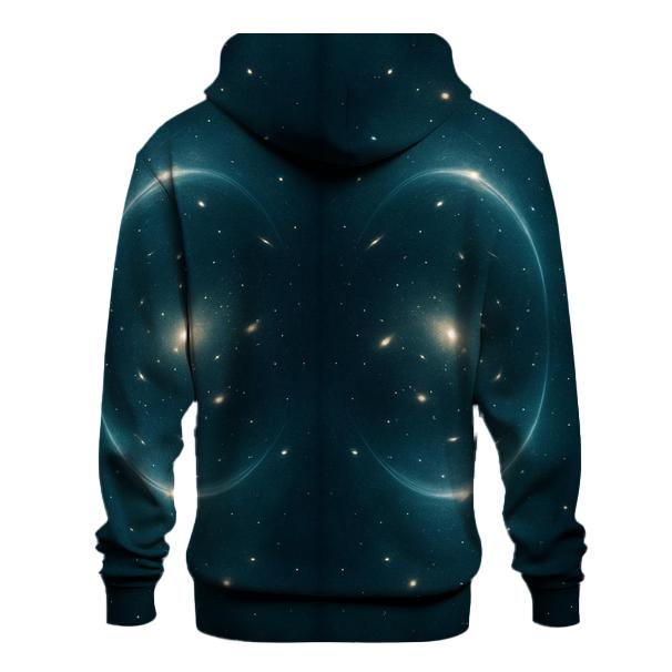 Gravitational Lens Arc Field hoodie designs