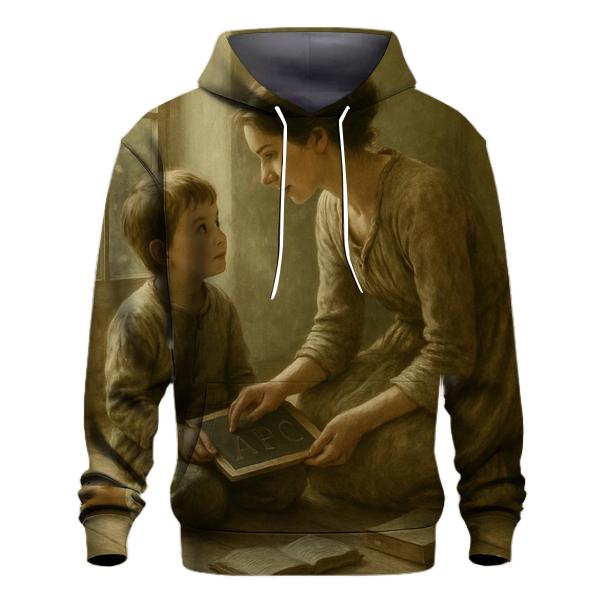 The First Teacher designer hoodies