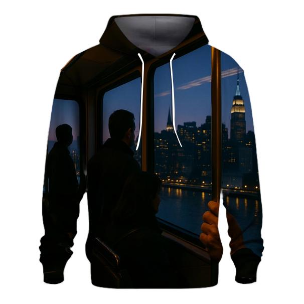Roosevelt Island Tram At Twilight hoodie styles
