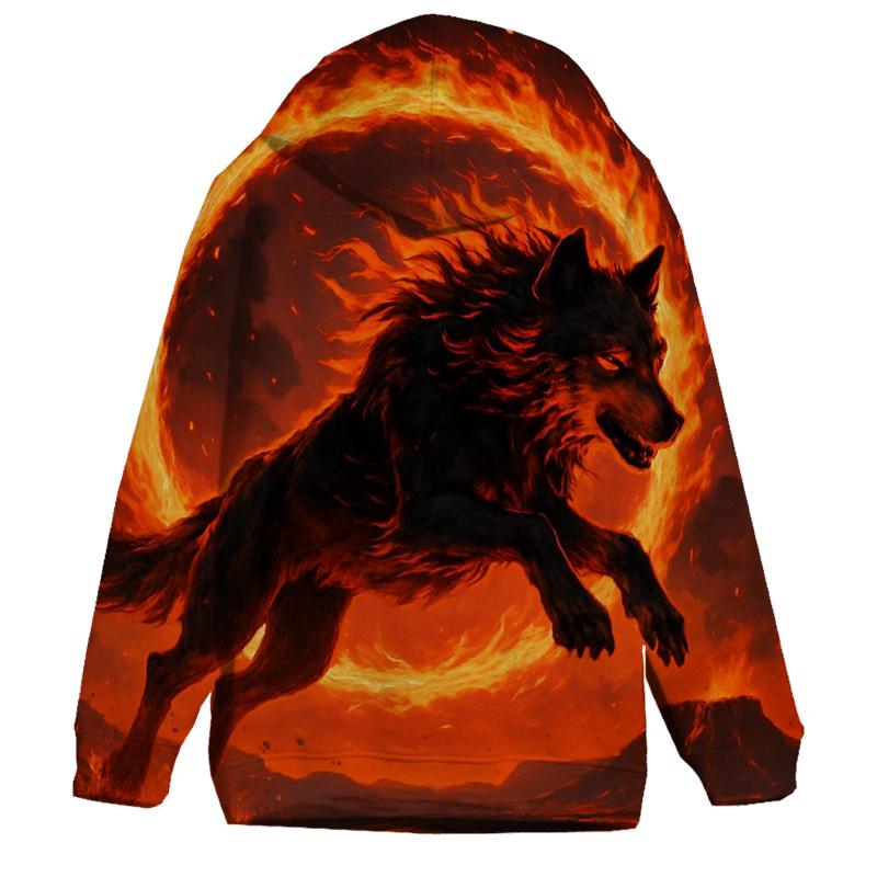 Ember Alpha Rising embroidered hoodies