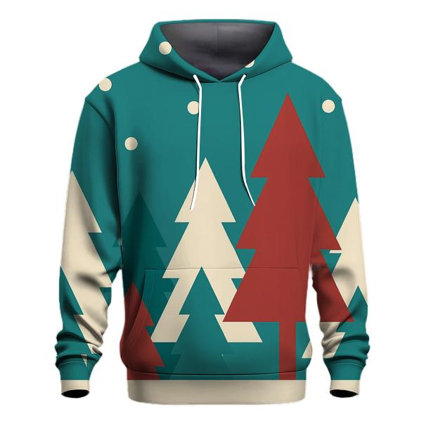 Geometric Noel Landscape hoodie styles