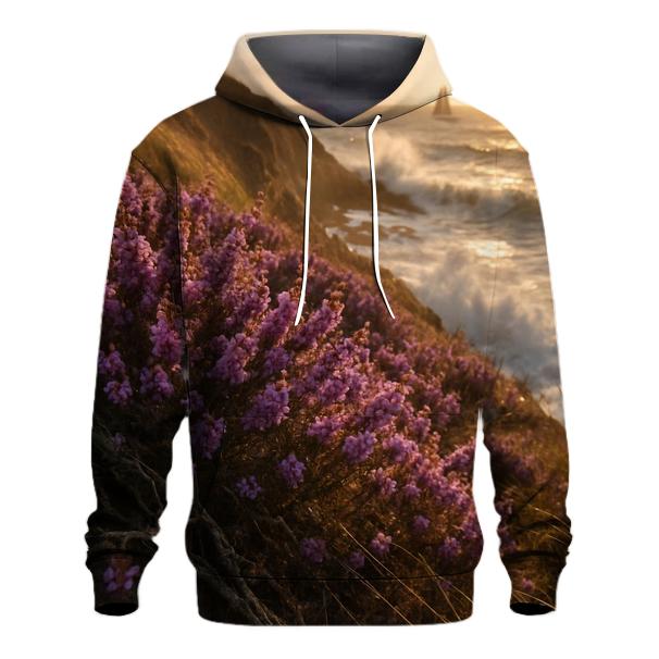 Coastal Heather On Cliff Edge hoodies fashion