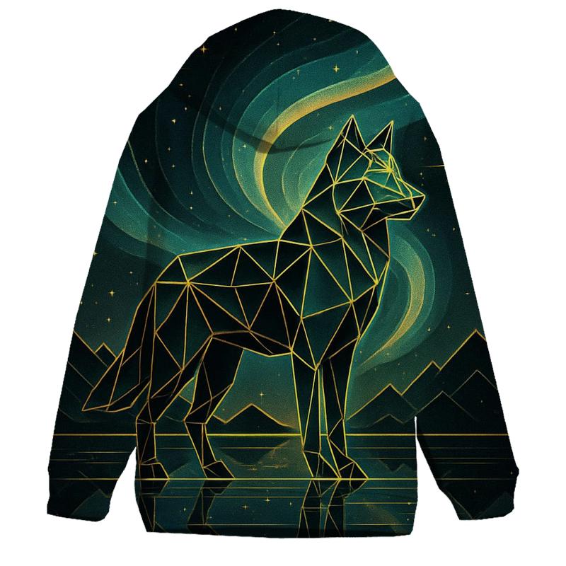 Auroral Geometry designer hoodies