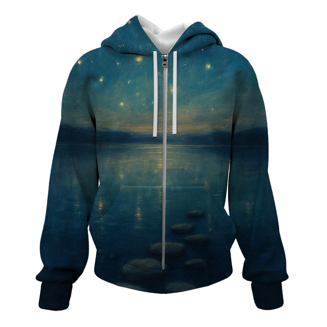 Starlit Reflection hoodies fashion