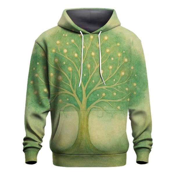 Luminous Grove embroidered hoodies