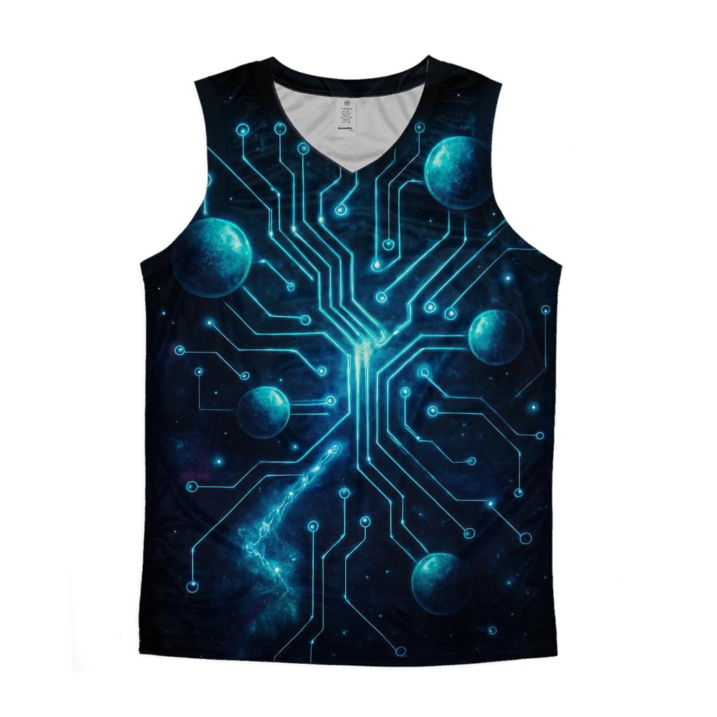 Starlight Circuit designer workout tanks