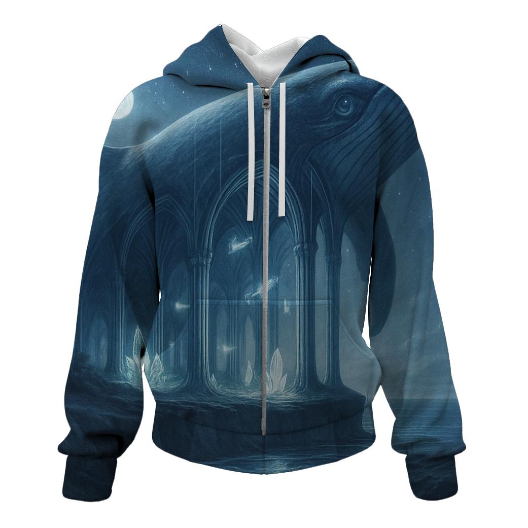 Cerulean Whale Cathedral hoodie styles