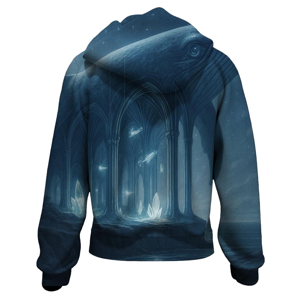 Cerulean Whale Cathedral hoodie styles