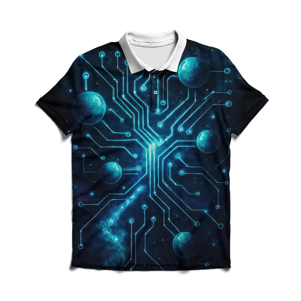 Starlight Circuit stylish collar polo tees