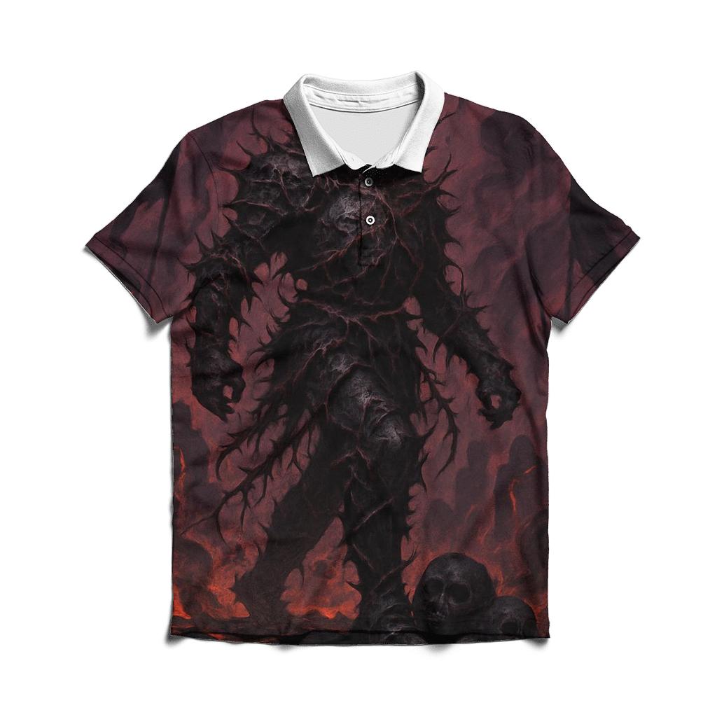 Thornbound King Of The Ashlands classic pique polos