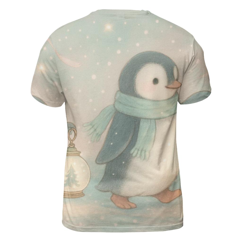 Penguin Lantern Parade custom all-over print shirts
