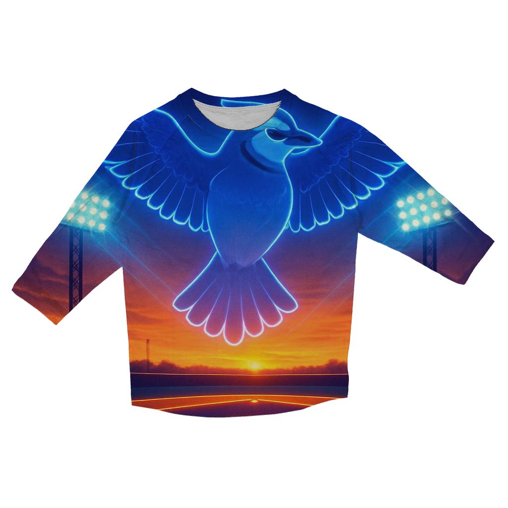 Blue Jays Diamond Glow cotton quarter sleeve shirts
