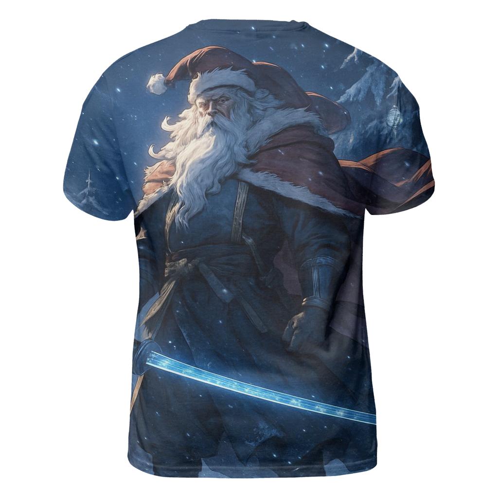 Arctic Samurai Santa designer pattern shirts
