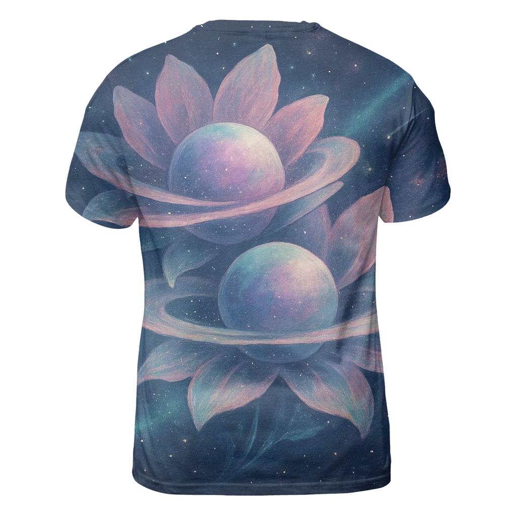 Binary Bloom statement graphic shirts