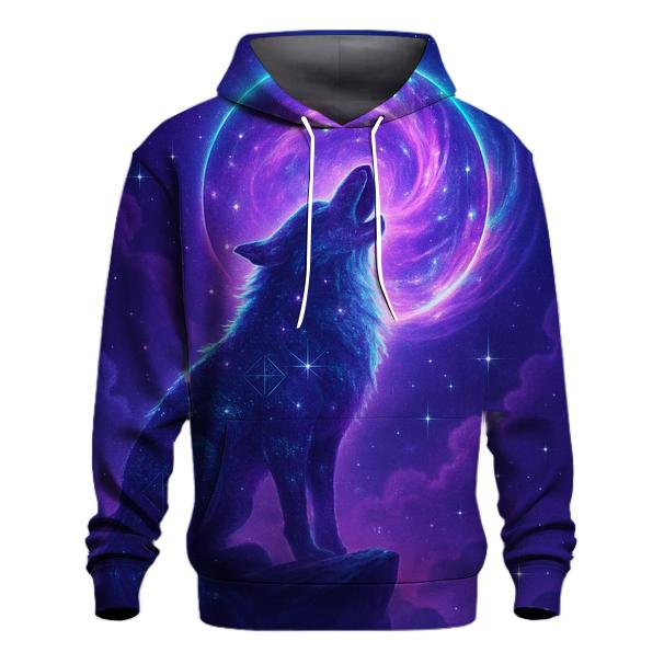 Nebula Howl graphic hoodies