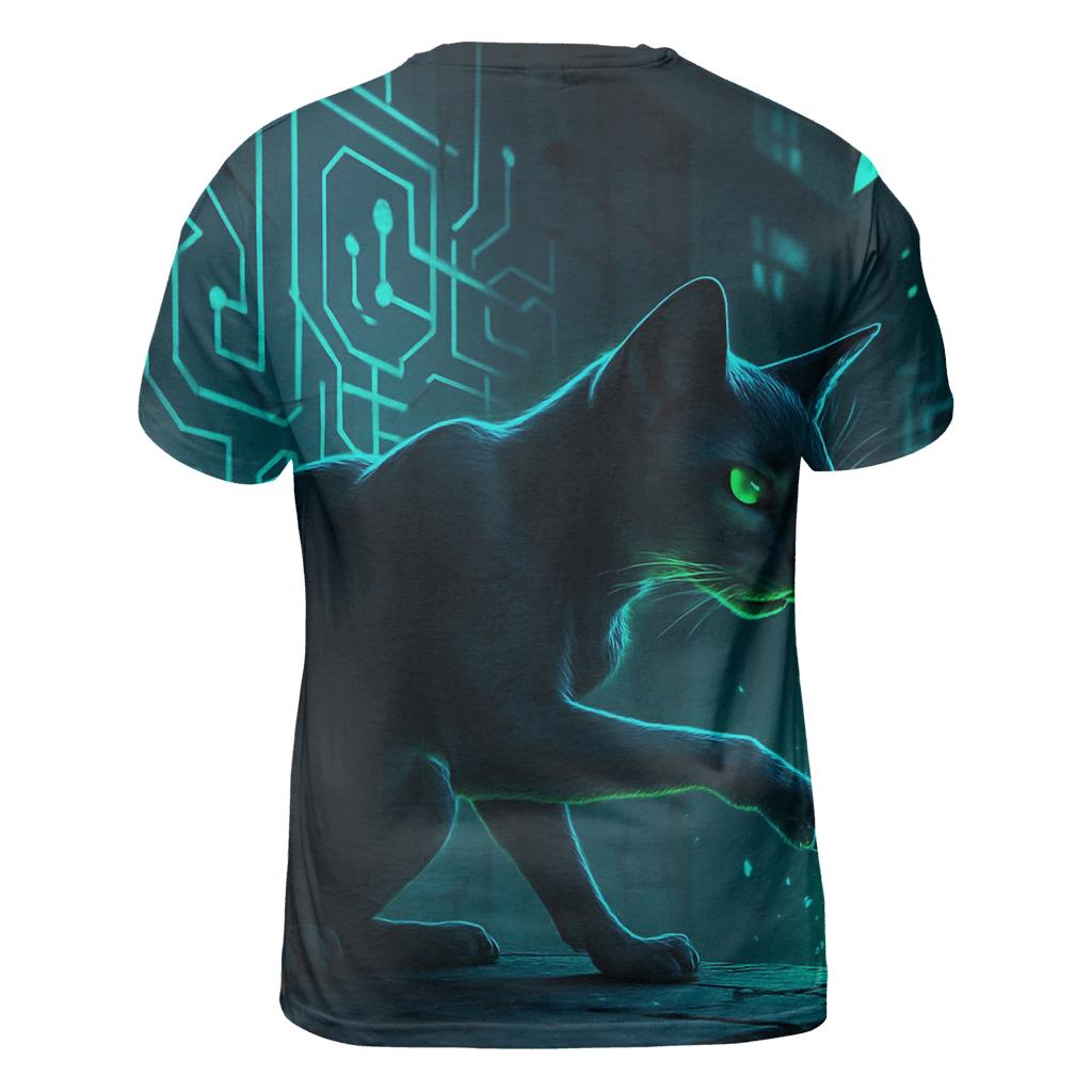 Quantum Alley Hacker Cat personalized full print shirts