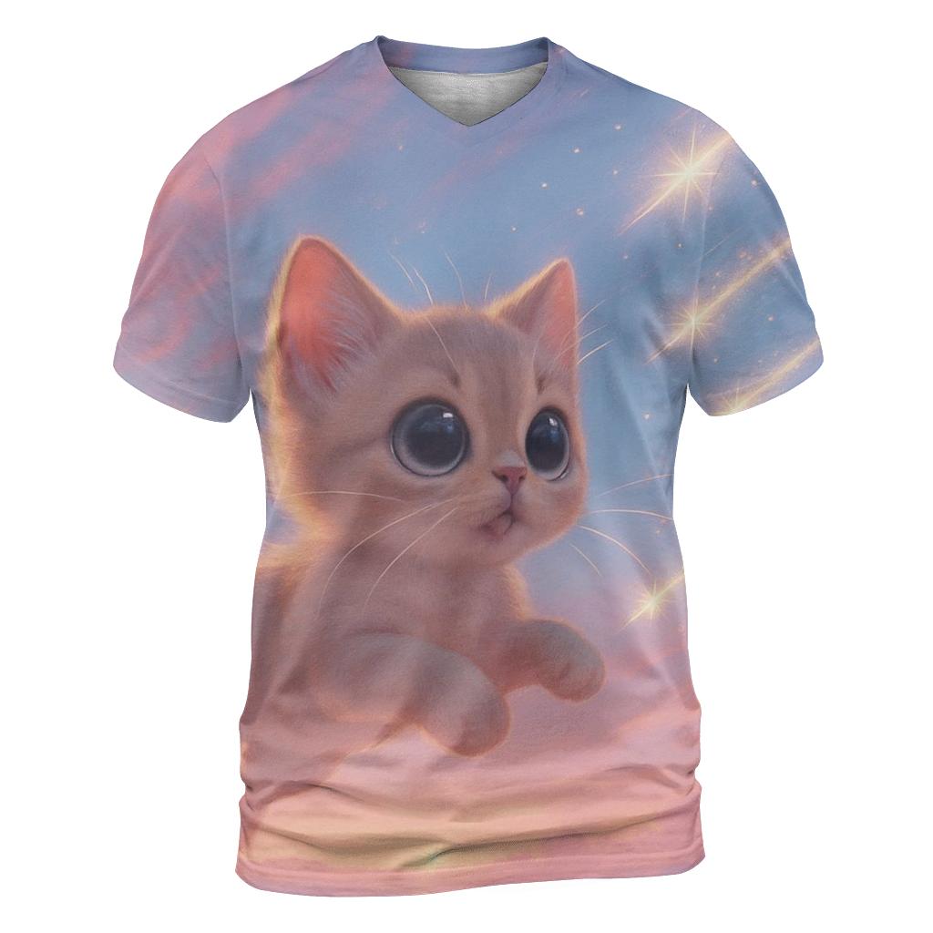 Shooting Star Snuggle unique graphic print tees