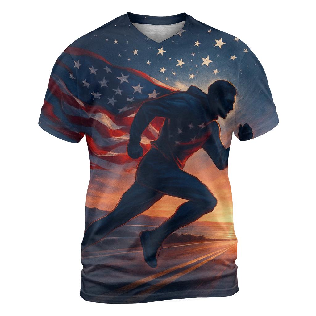 Constellation Banner Runner designer pattern shirts