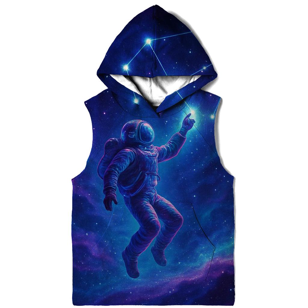 Nebula Drifter embroidered hoodies