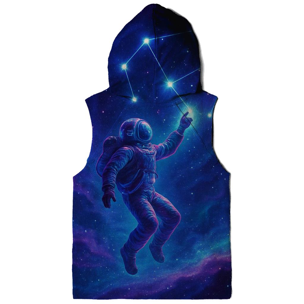 Nebula Drifter embroidered hoodies