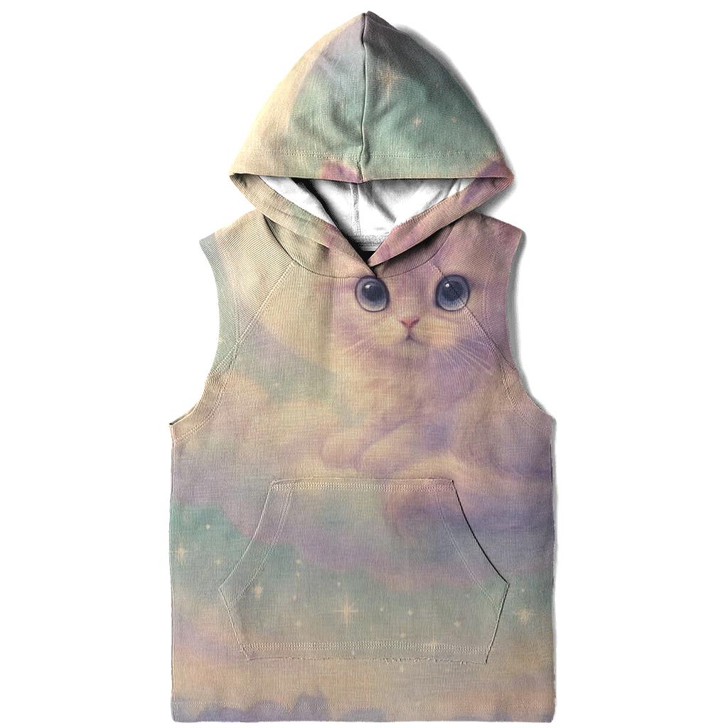Moonlight Cloud Kitten graphic hoodies