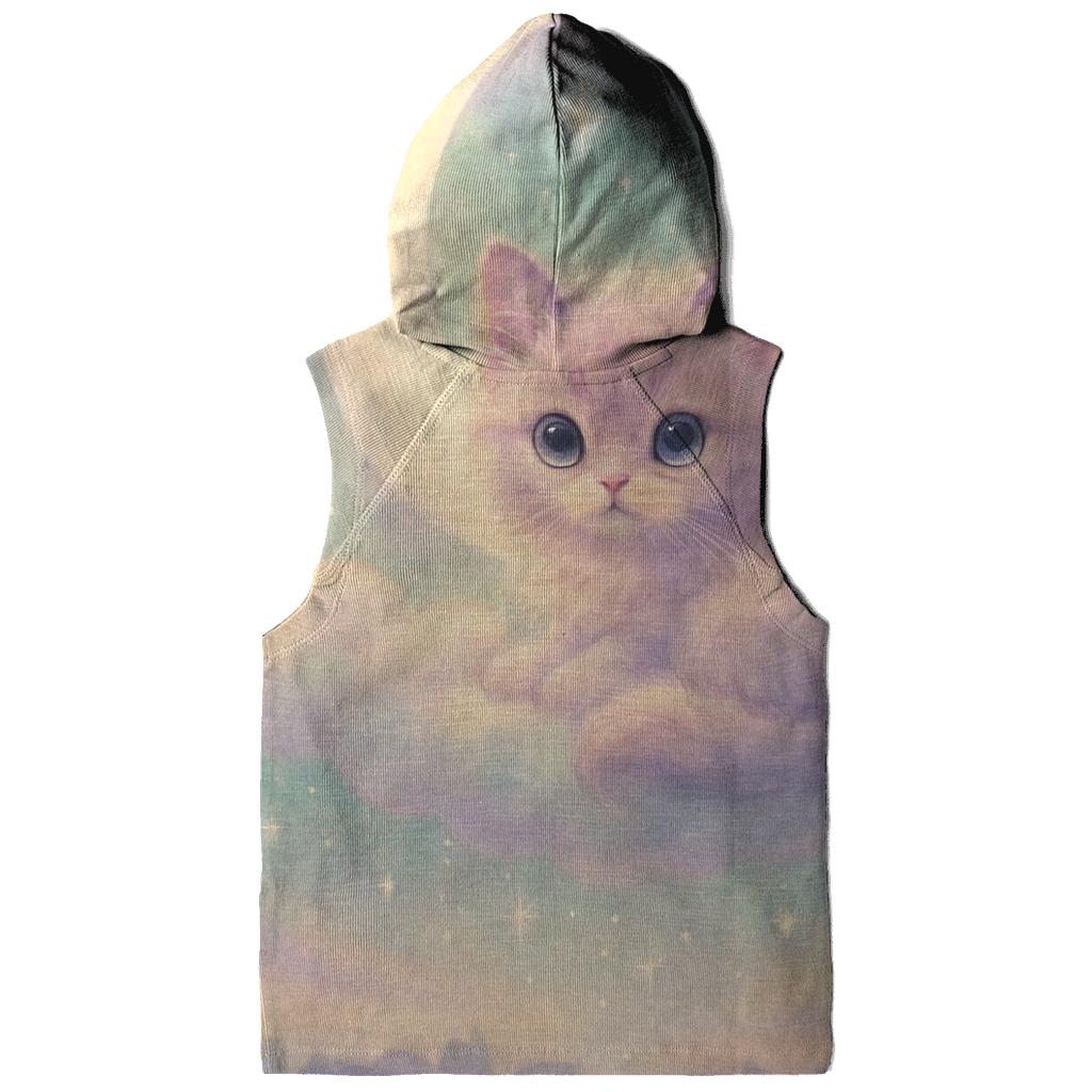 Moonlight Cloud Kitten graphic hoodies
