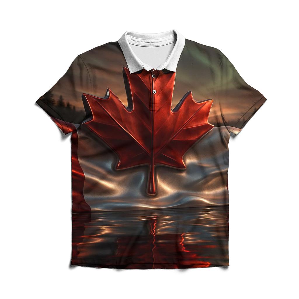 Maple Reflection Canada designer slim fit polos