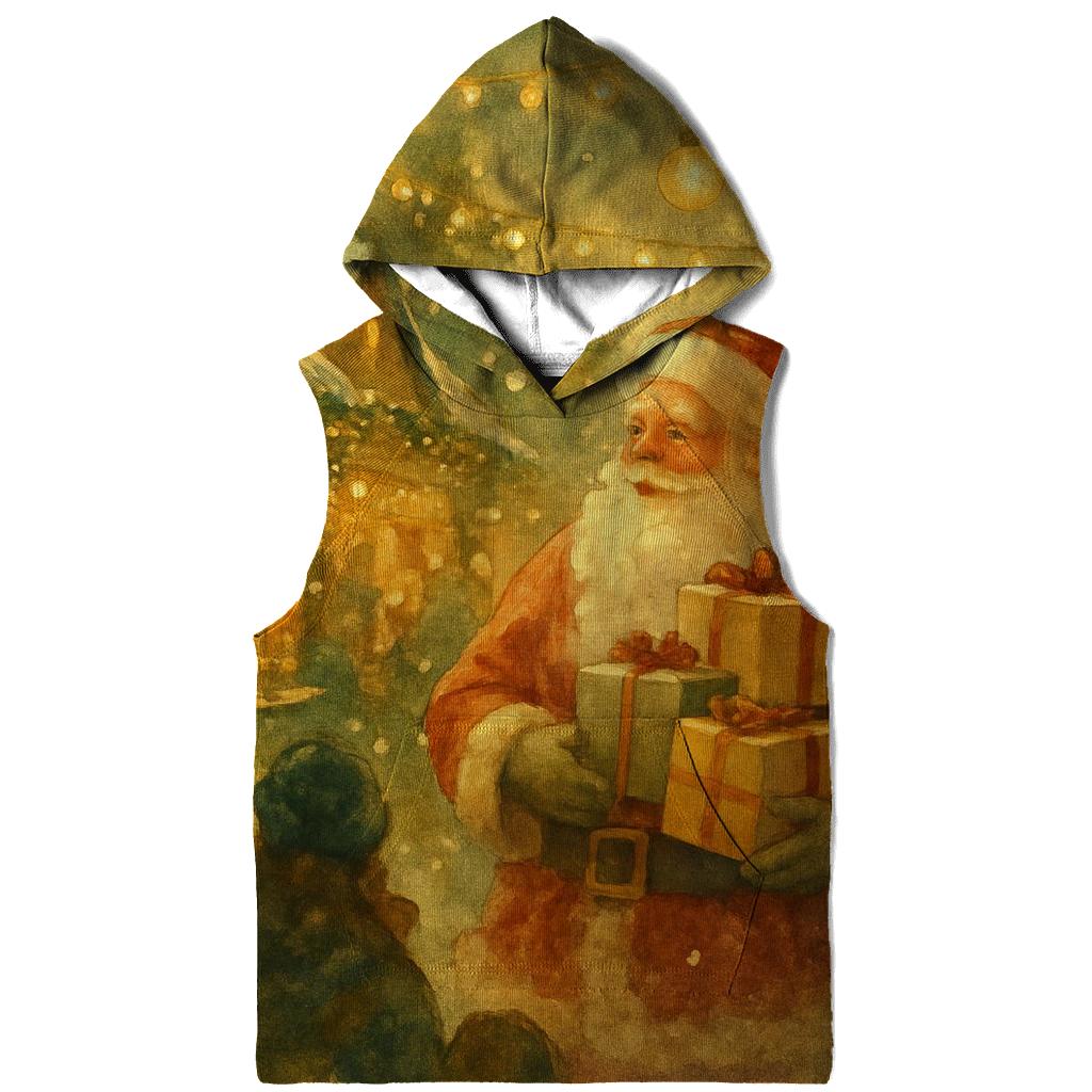 Santa At The North Pole Market designer hoodies