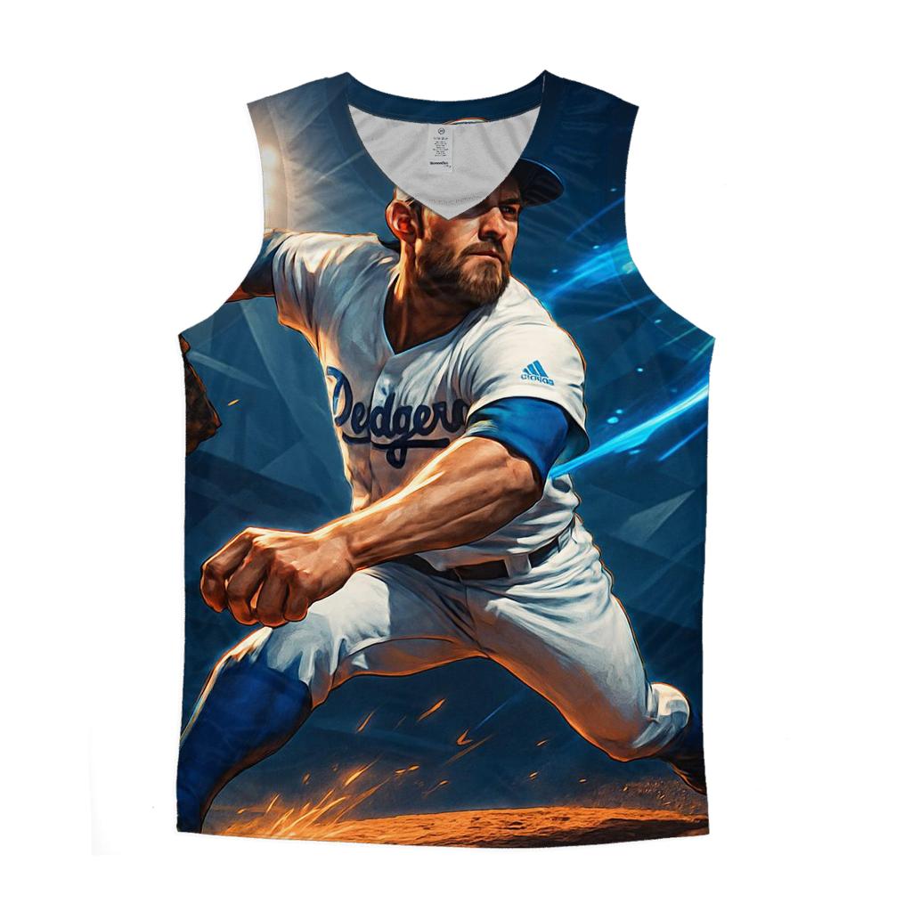 Pitchers Prism graphic print tank tops