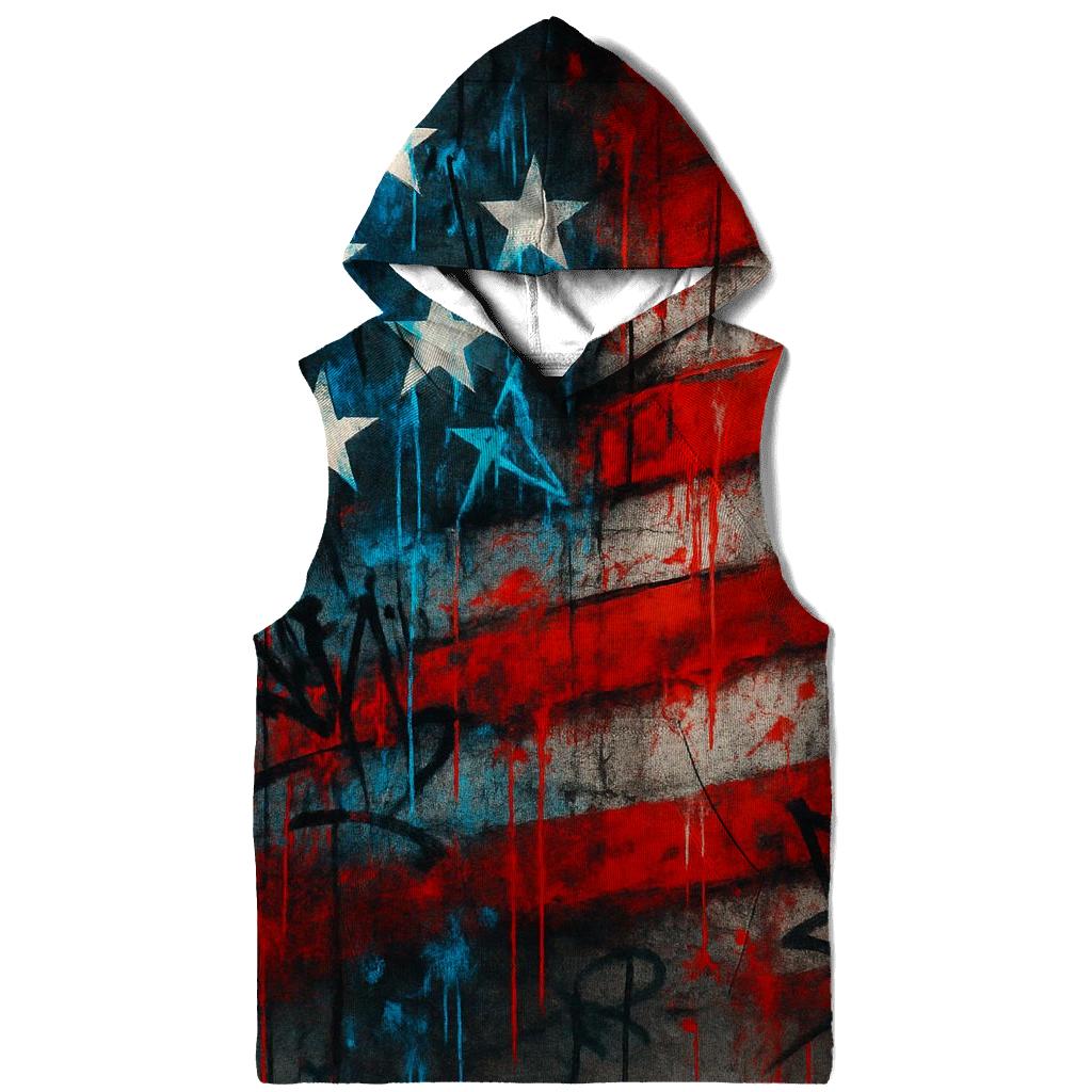 Graffiti Freedom Mural premium hoodies