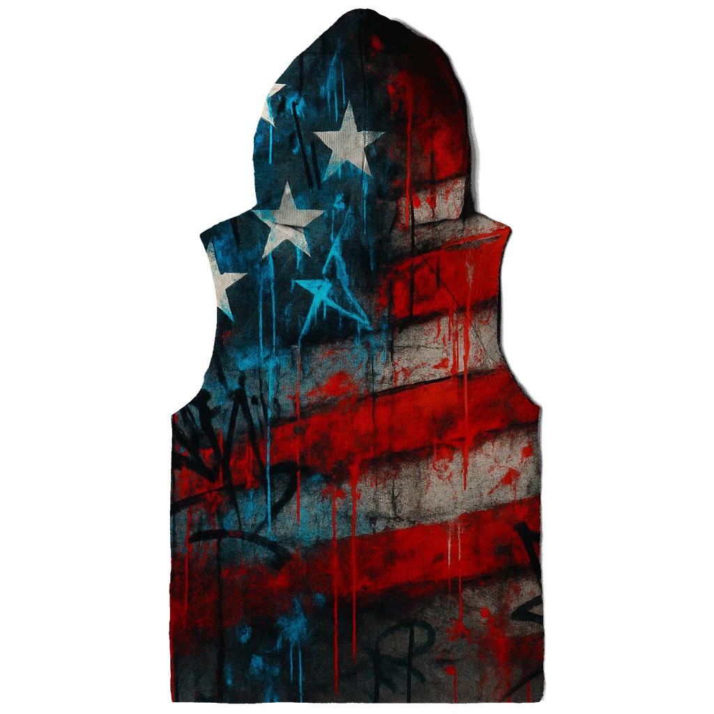 Graffiti Freedom Mural premium hoodies