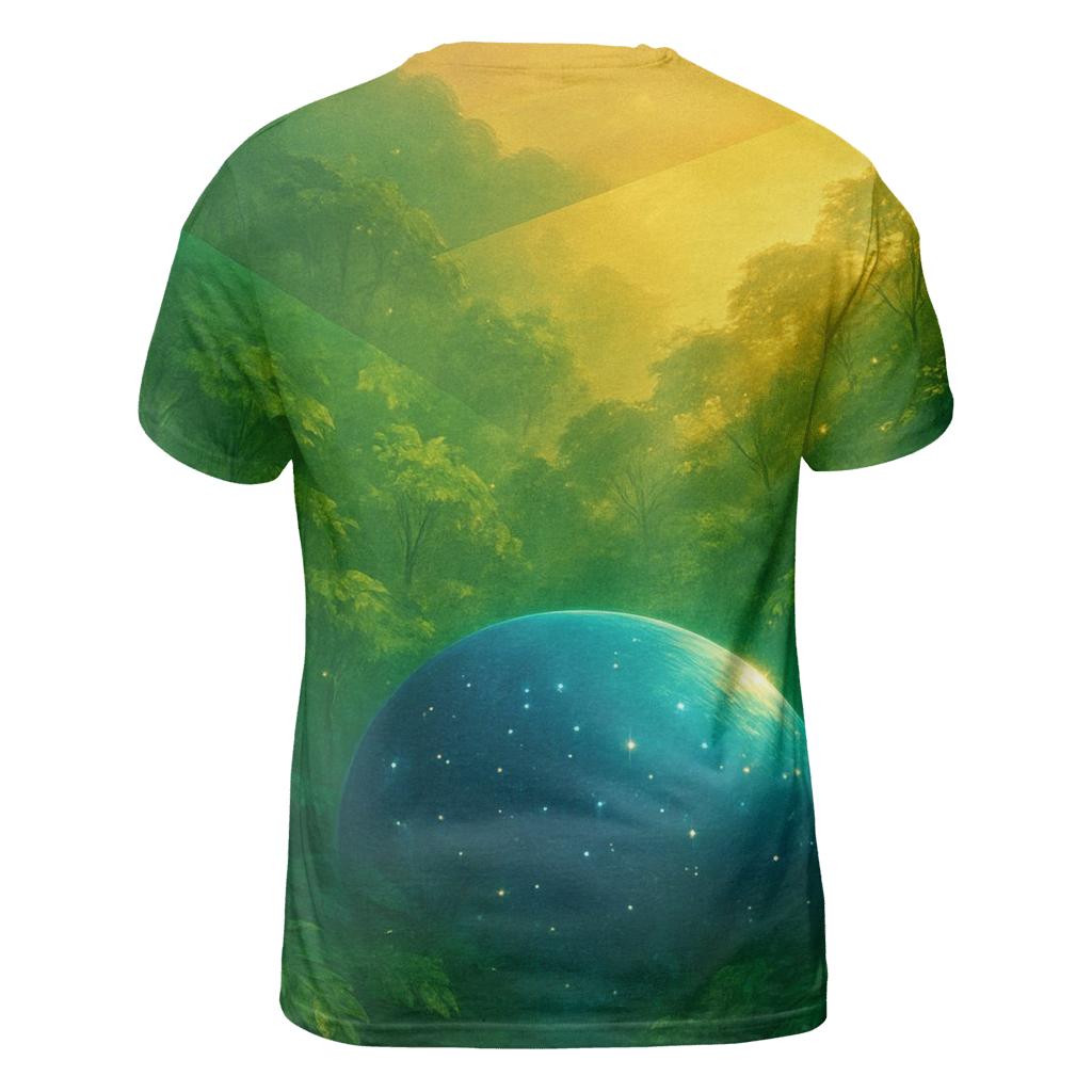 Amazon Mosaic Green Brazil personalized full print shirts