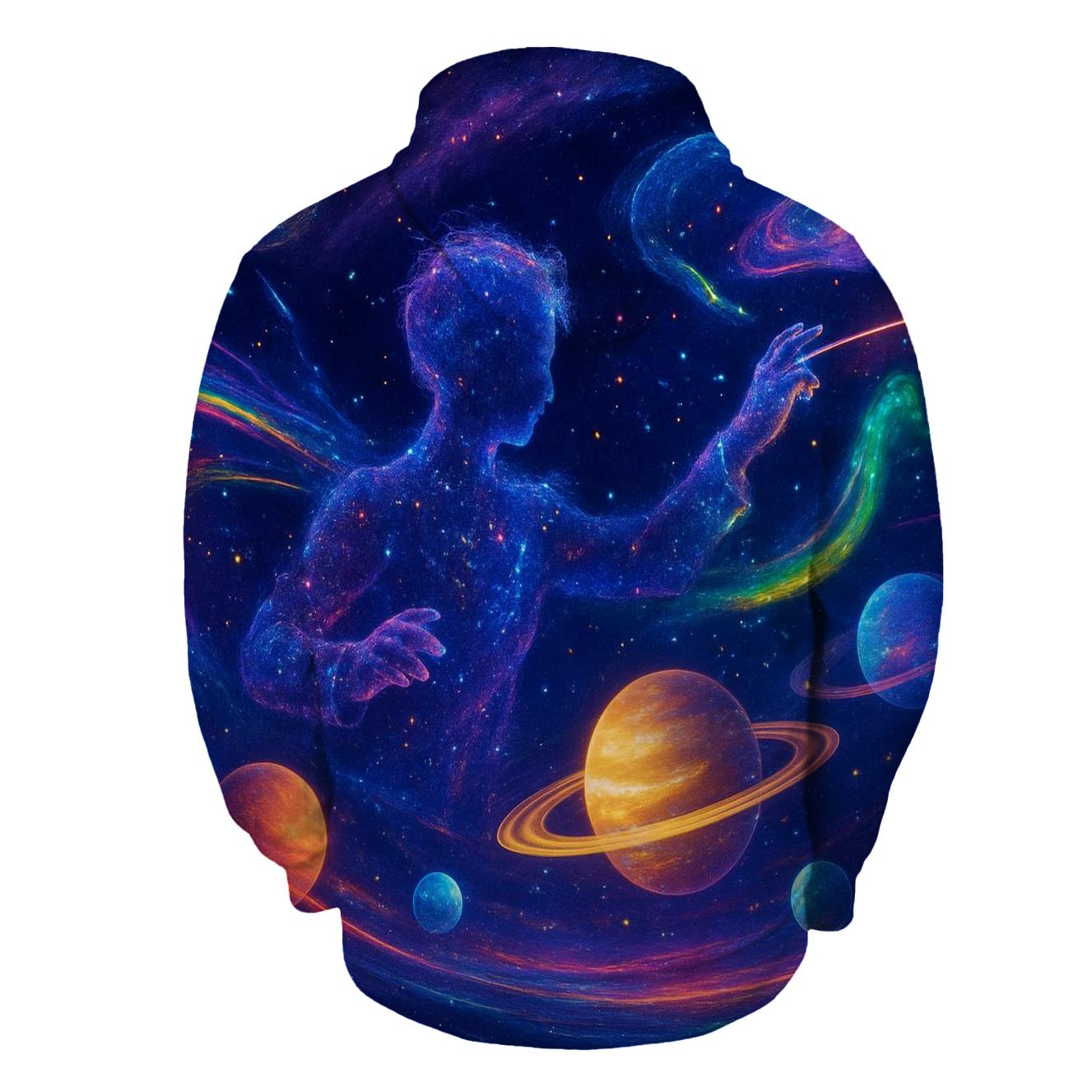 Celestial Orchestra printed hoodies