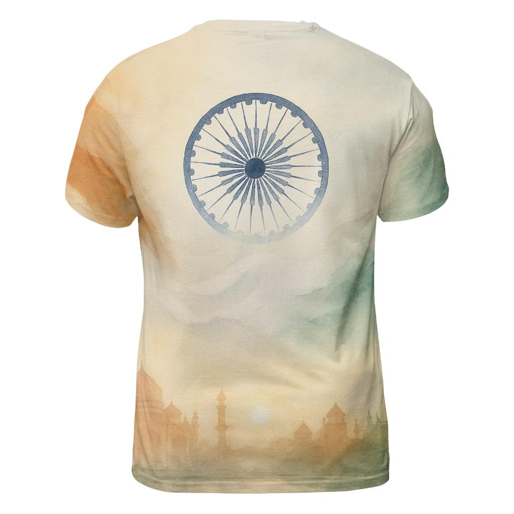 Saffron Dawn Fabric India designer pattern shirts