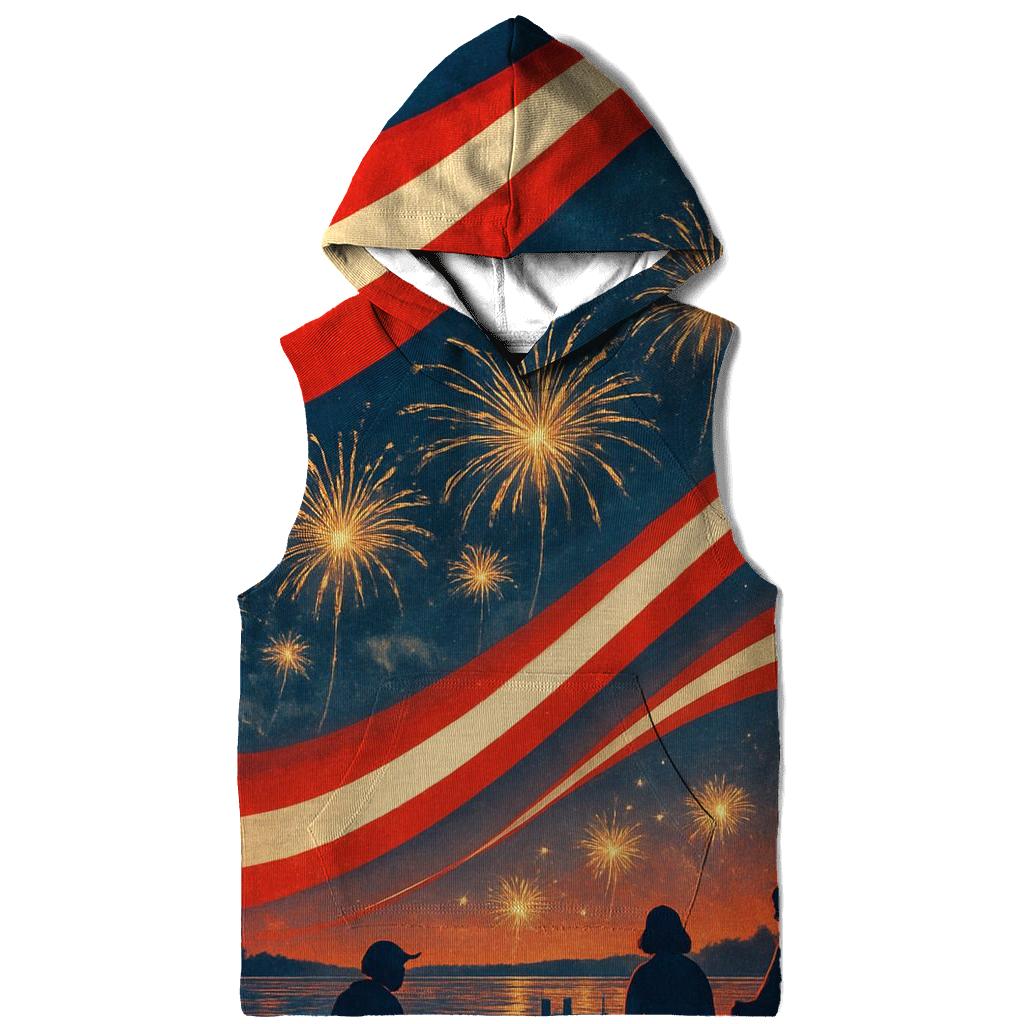 Firework Ribbon Horizon custom hoodies