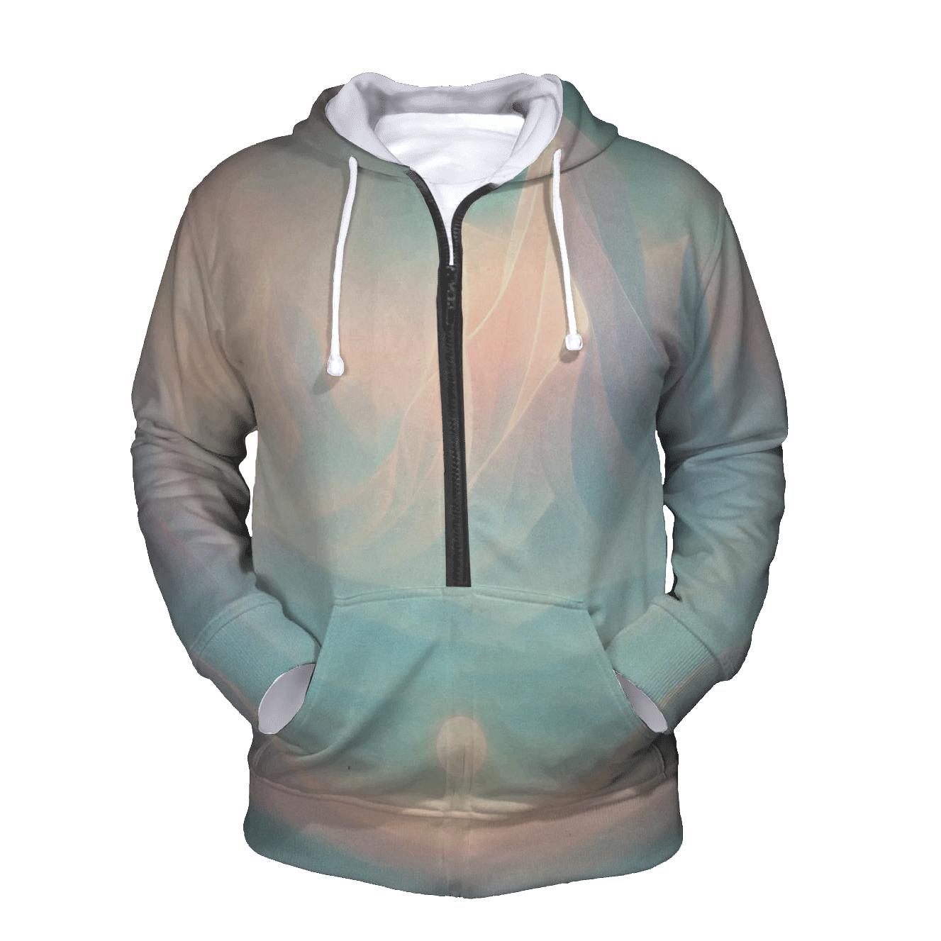Pastel Mirage embroidered hoodies