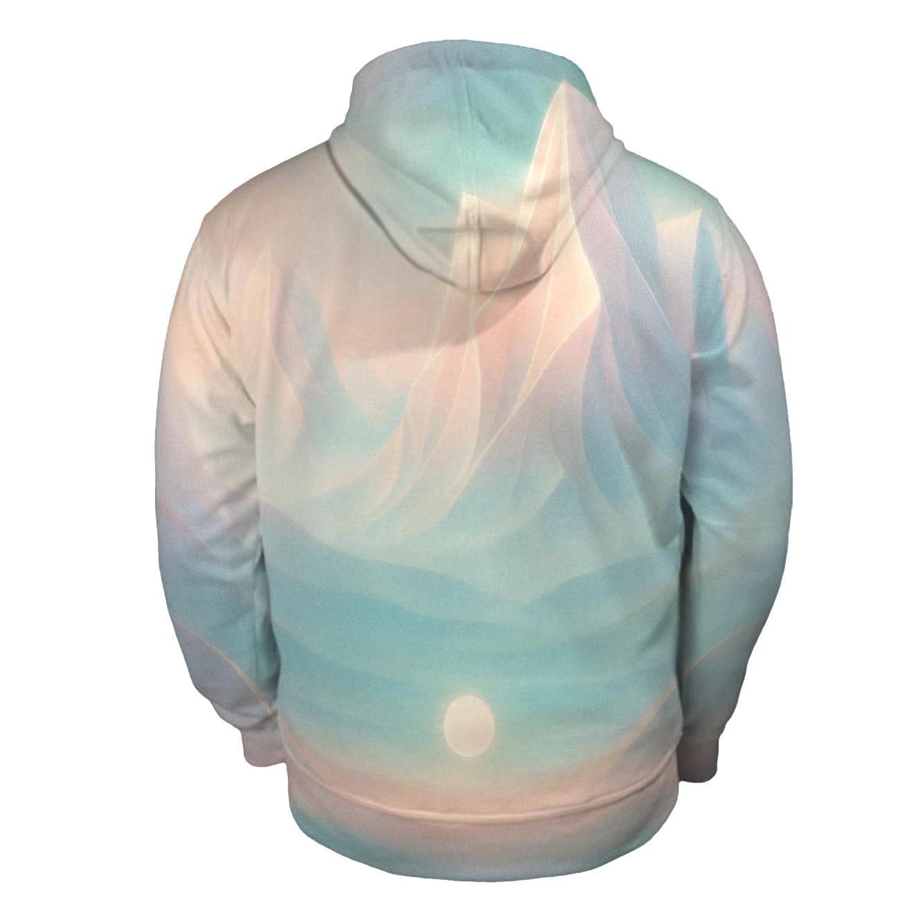 Pastel Mirage embroidered hoodies