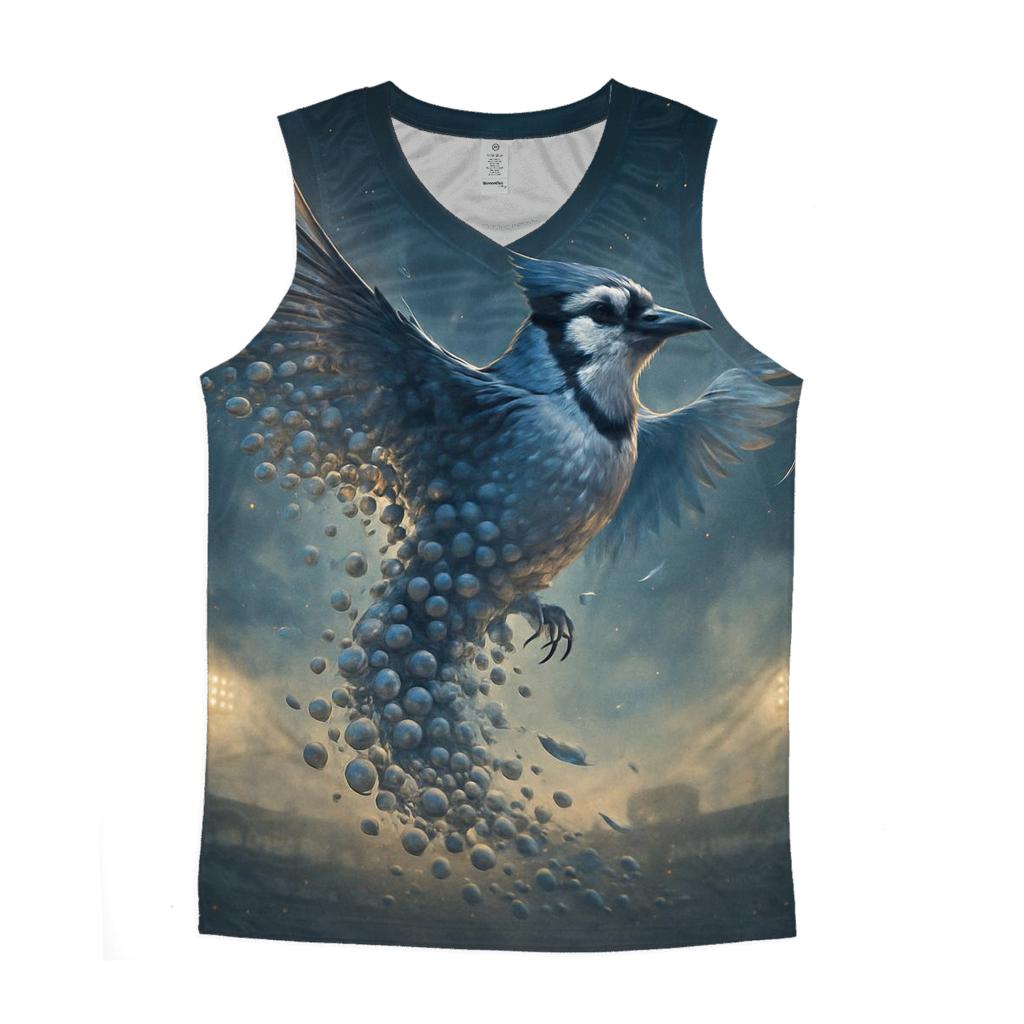 Feathered Victory Wing Blue Jays designer workout tanks