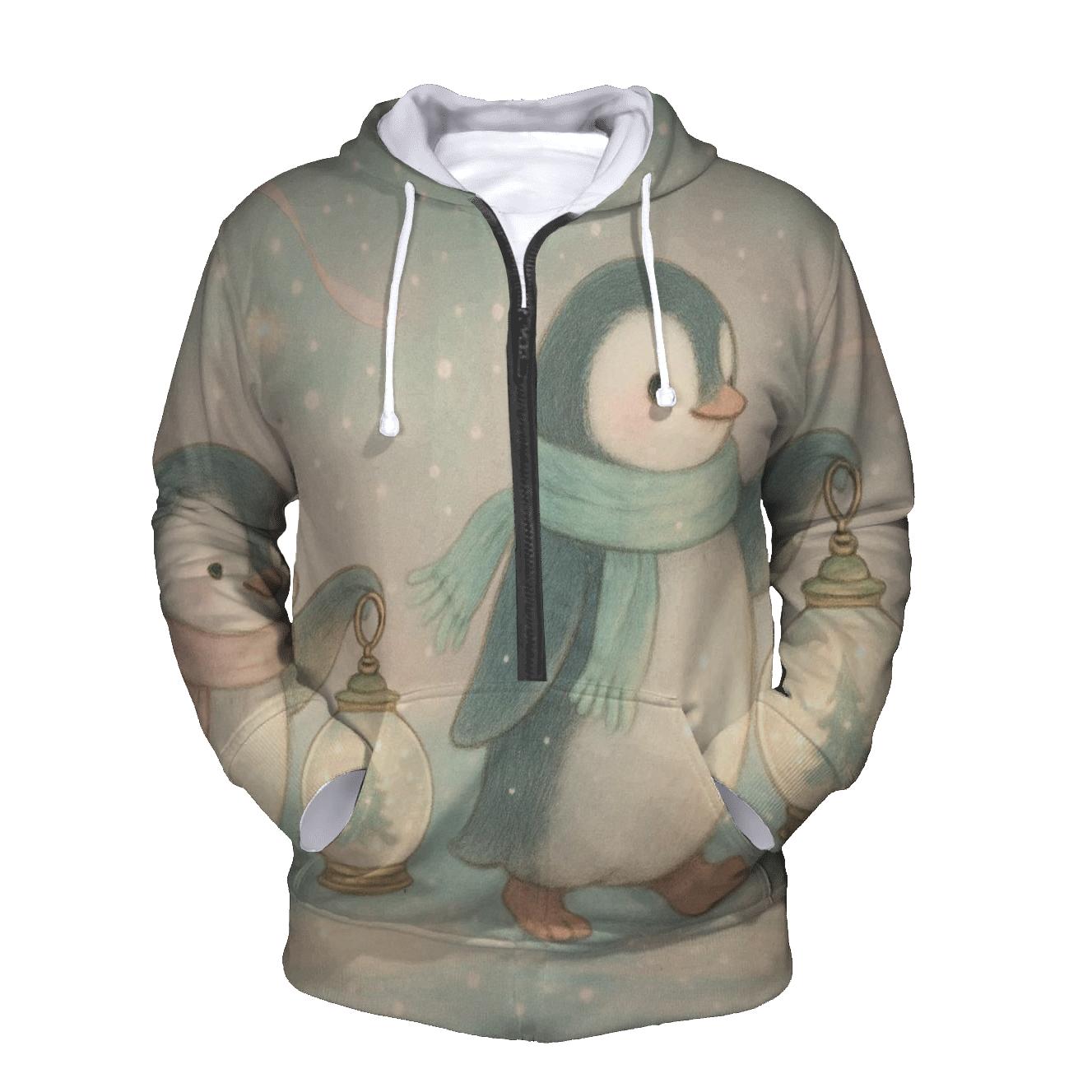 Penguin Lantern Parade designer hoodies
