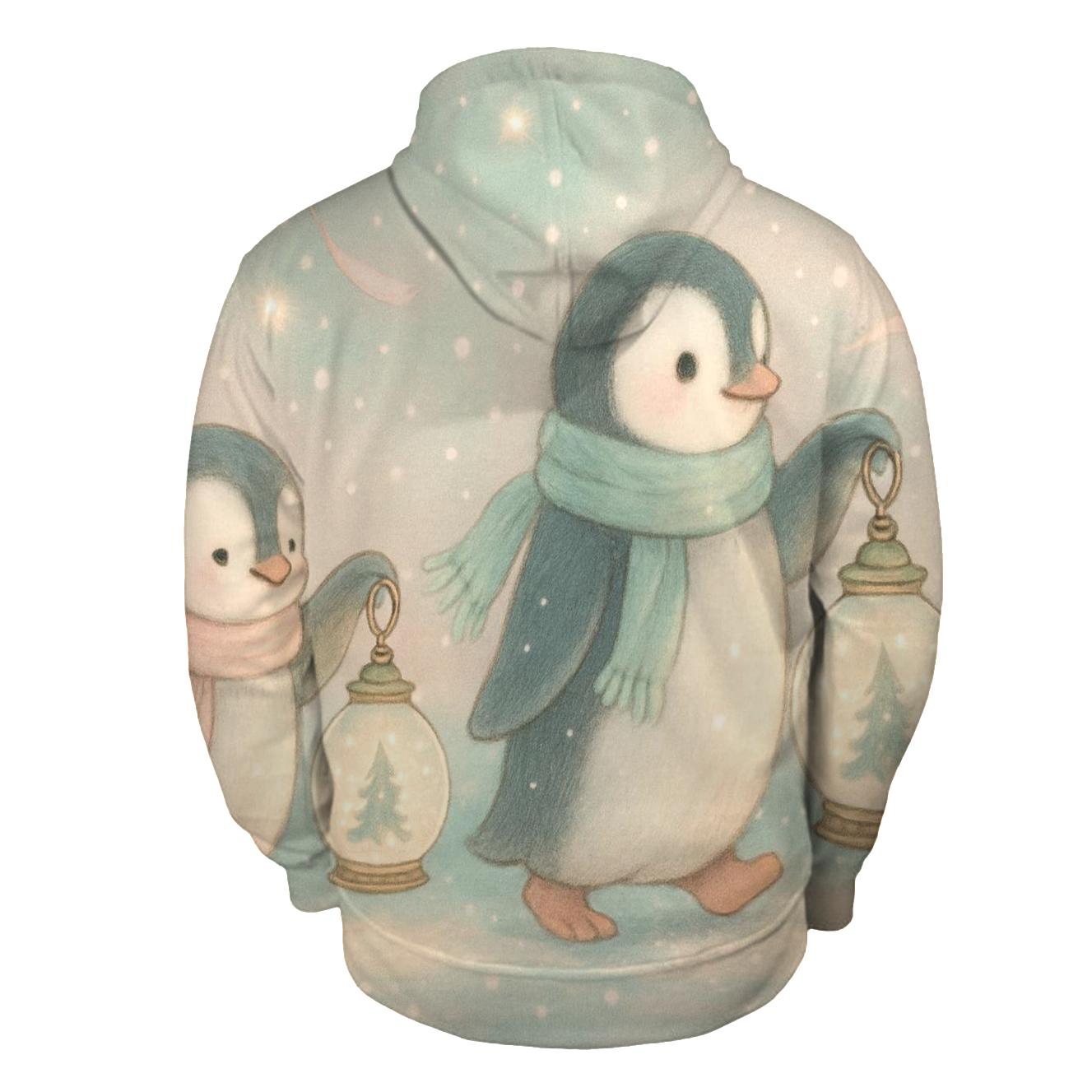 Penguin Lantern Parade designer hoodies