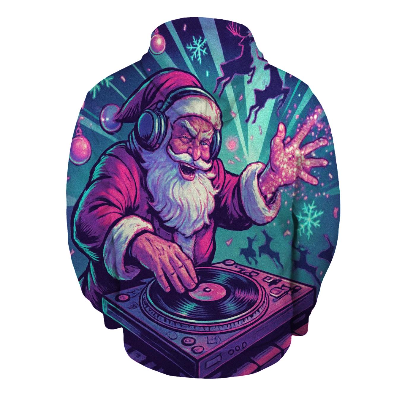 DJ Frost Santa premium hoodies