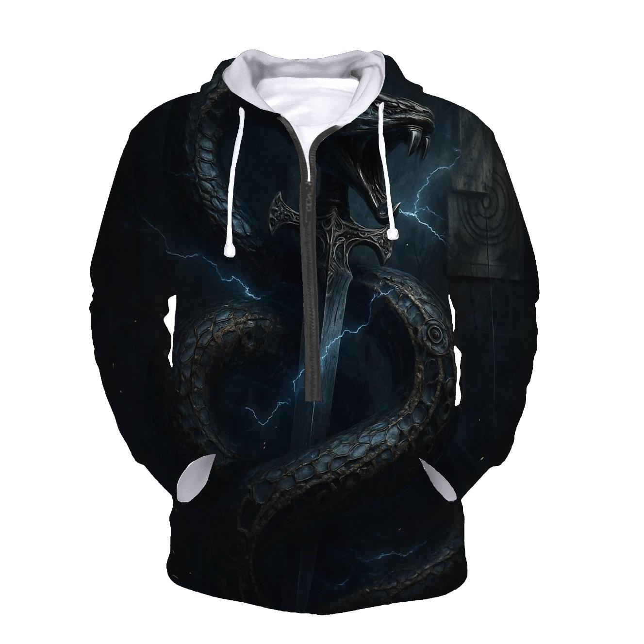 Biochrome Serpent And Dagger heavyweight hoodies