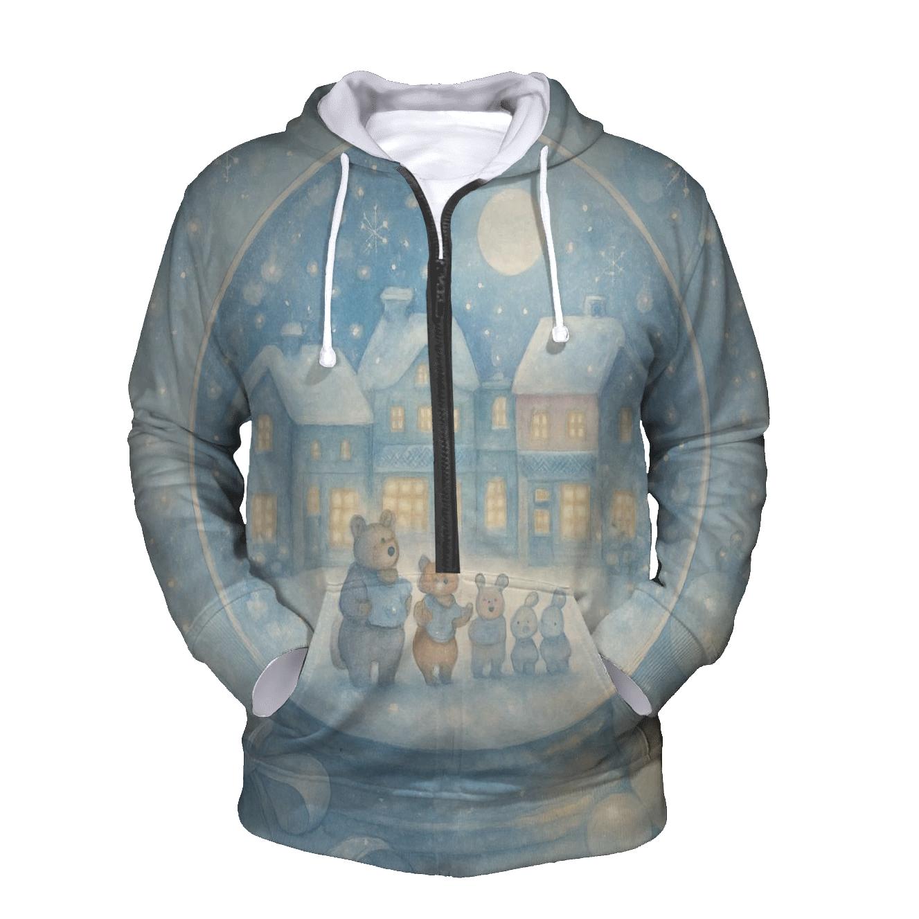 Snow Globe City Carolers hoodie trends