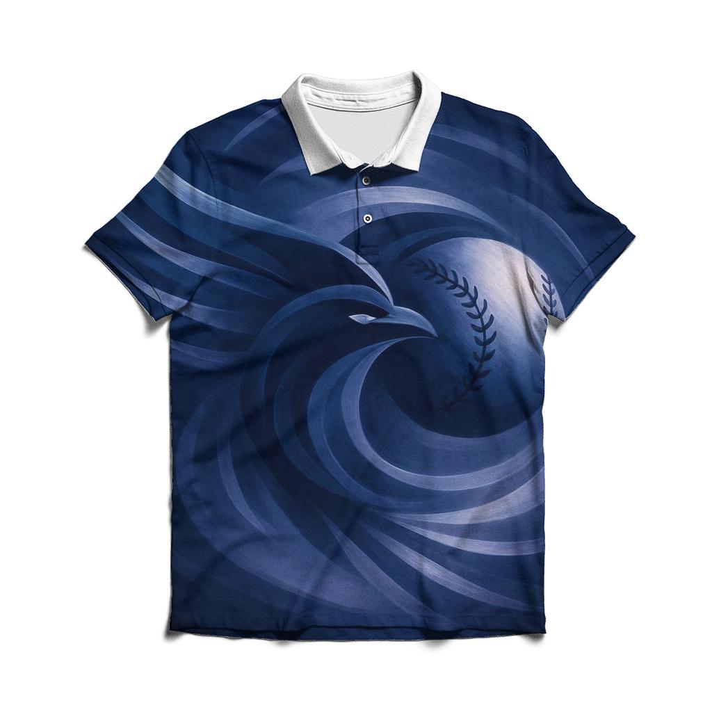 Midnight Wing Surge Blue Jays personalized polo shirts