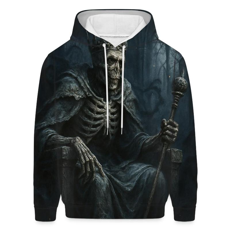 Ashen Throne Of The Skeleton King heavyweight hoodies