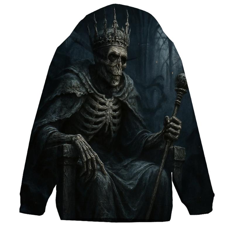Ashen Throne Of The Skeleton King heavyweight hoodies