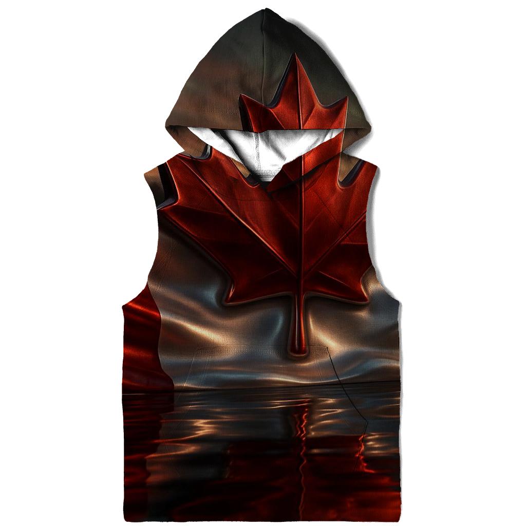 Maple Reflection Canada heavyweight hoodies