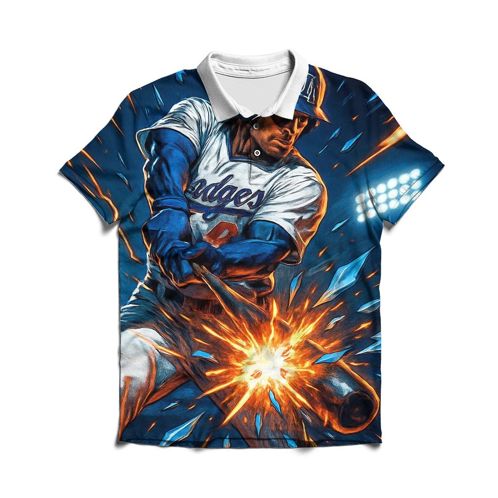 Molten Bat Impact branded logo polo shirts