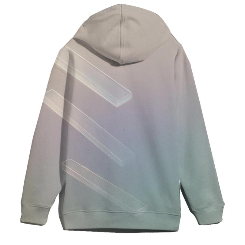 Iridescent Driftwood pullover hoodies